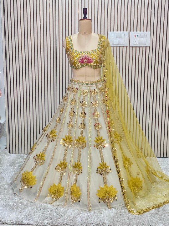 lehanga with short top - Madaan Cloth House