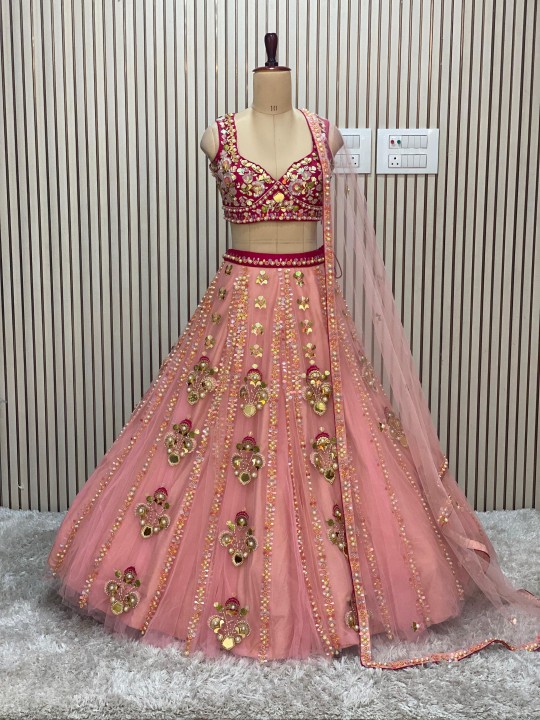 PAPA DON'T PREACH LEHANGA - Madaan Cloth House