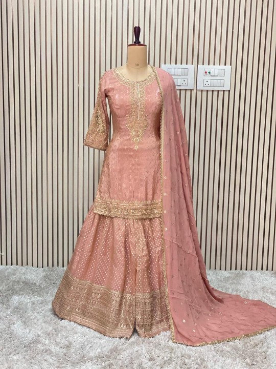 READYMADE GHARARA SUIT - Madaan Cloth House
